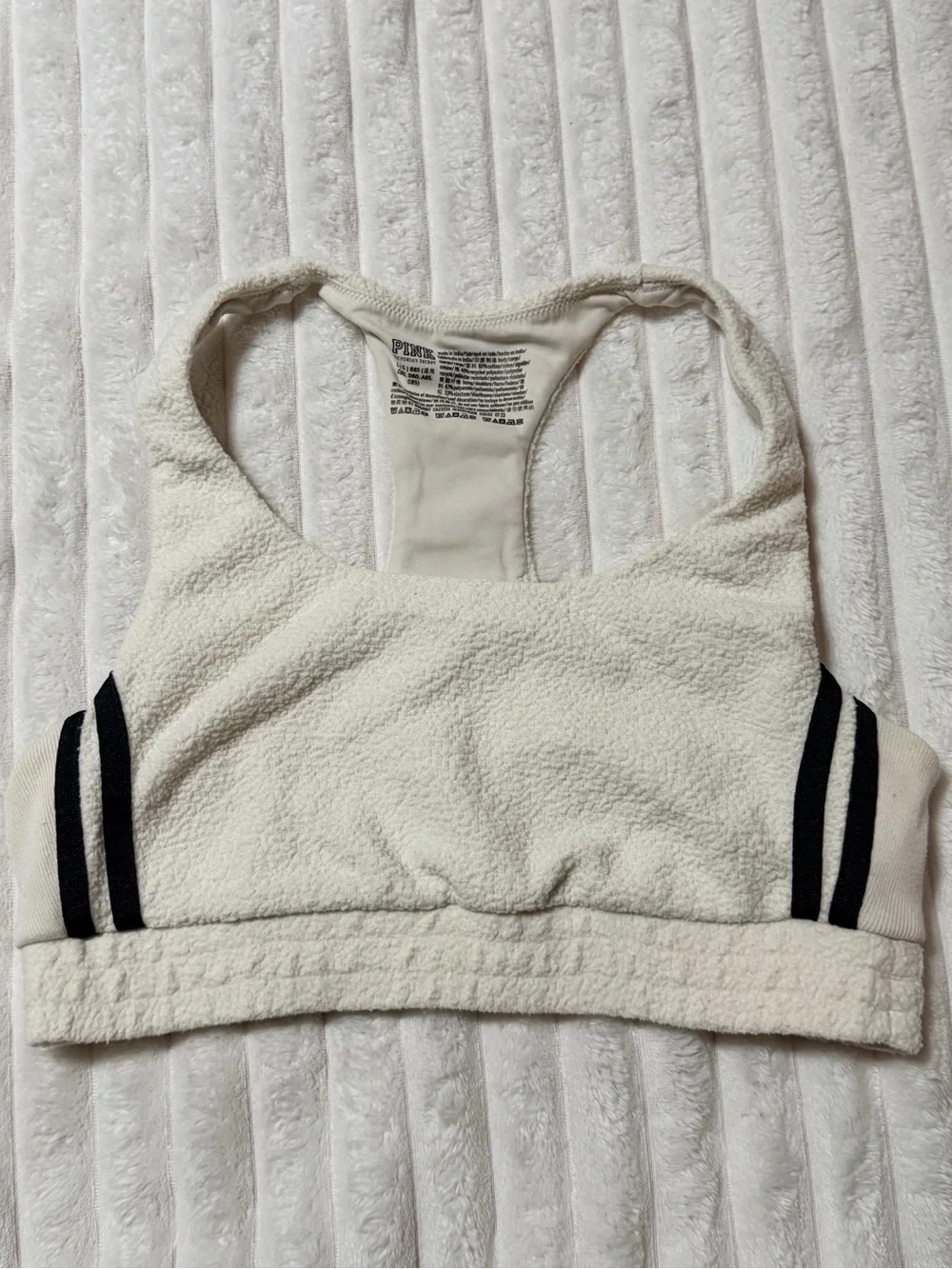 PINK VS Sherpa Bra | Size Large